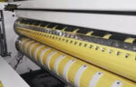 Corrugated Cardboard Production line Helical Knives NC Cutter Off Machine